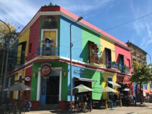 Rue colorée La boca Caminito