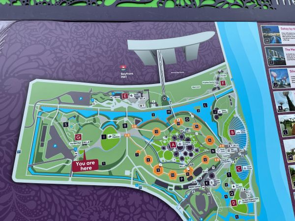 Plan de Gardens by the Bay