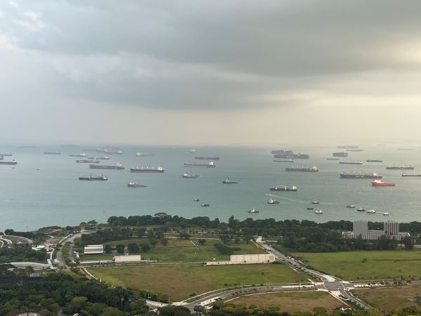 Vue de sky Marina Bay Sands