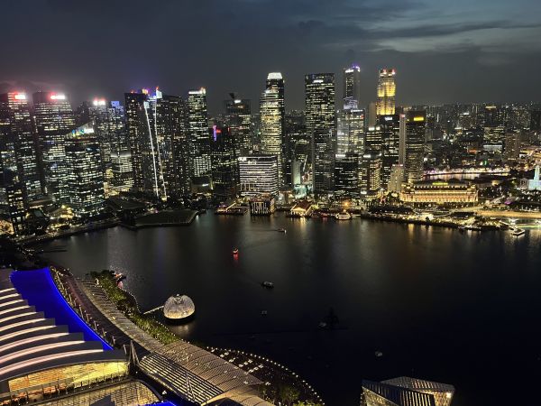 Marina Bay by night
