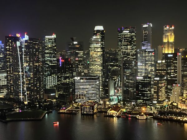 Marina Bay by night