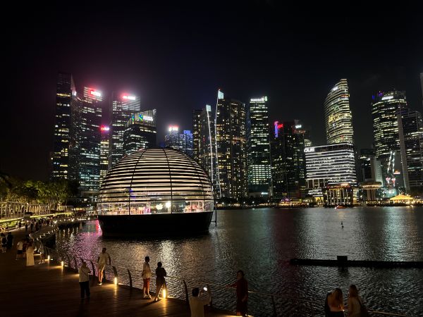 Marina Bay by night