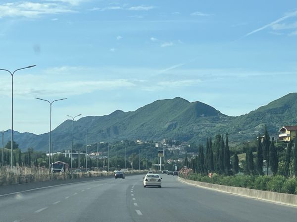 Sur la route de Berat