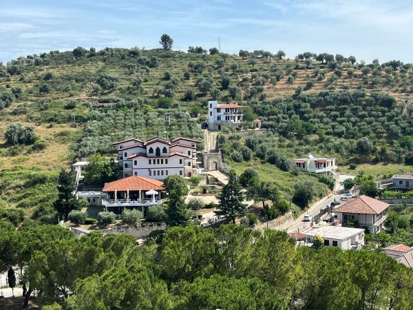 Vue de Berat du château de Berat