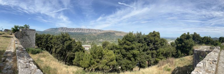 Vue de Berat du château de Berat