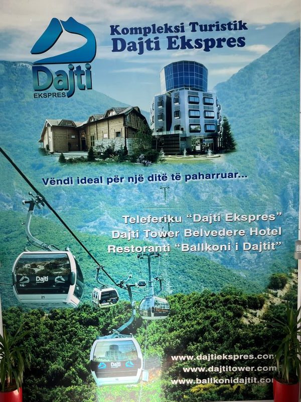 Téléphérique Dajti Ekspres